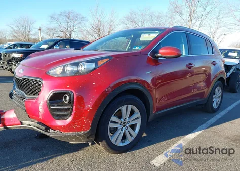 2018 Kia Sportage Lx from USA, damaged, VIN KNDPMCAC9J7433936
